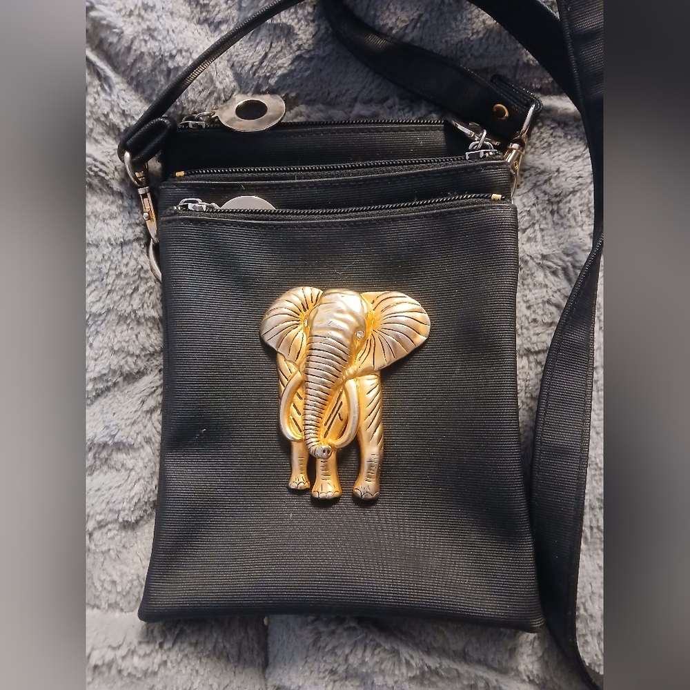 Vintage Nema 1980s Elephant Purse